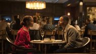 Dinner reunion of Issa and Lawrence in Insecure | Image via HBO